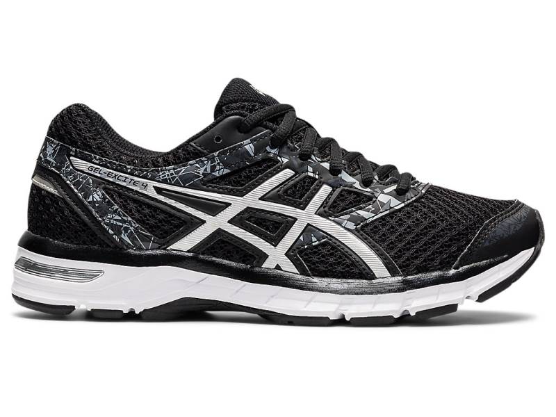 Sapatilhas Running Asics GEL-Excite 4 Mulher Pretas, 2371A338.407